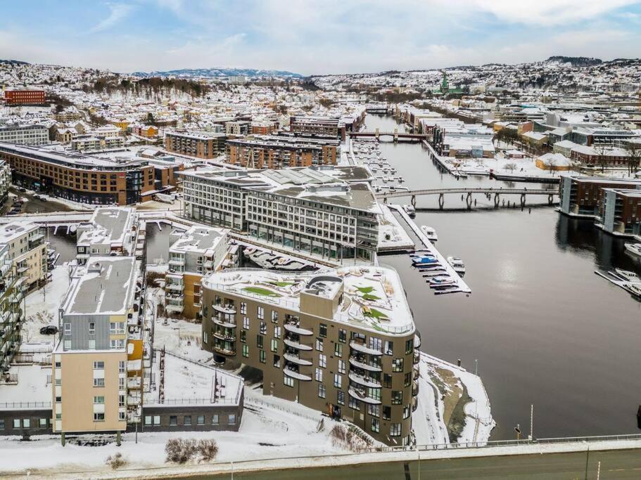 Cozy Cove At Solsiden - 2Br Familyfriendly Apartment Trondheim Exterior photo